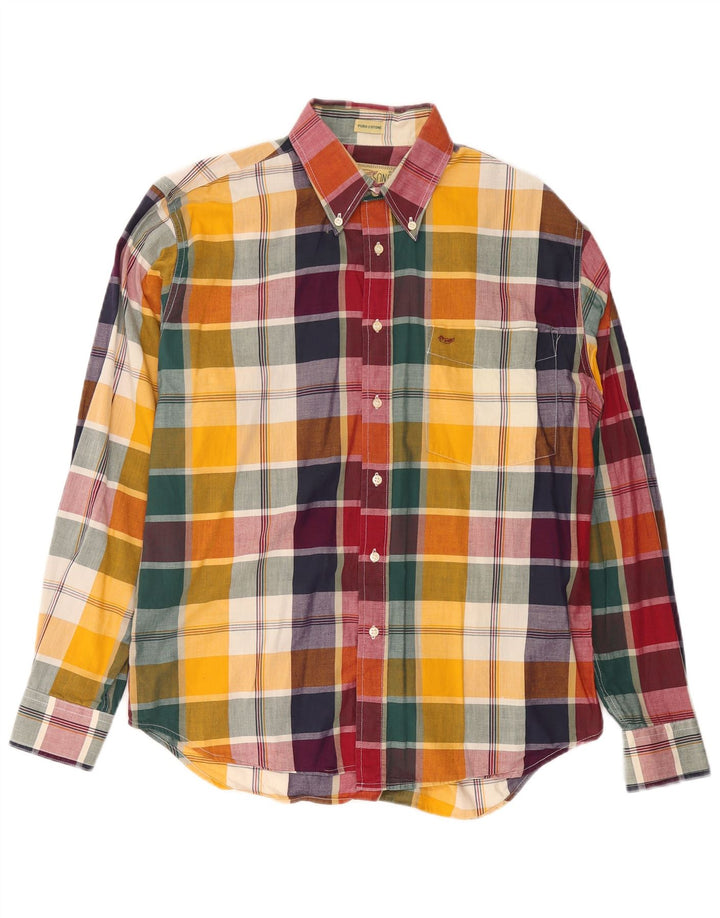 Alley & Sons Chemise à Carreaux en Coton à Carreaux Multicolore Moyen Homme