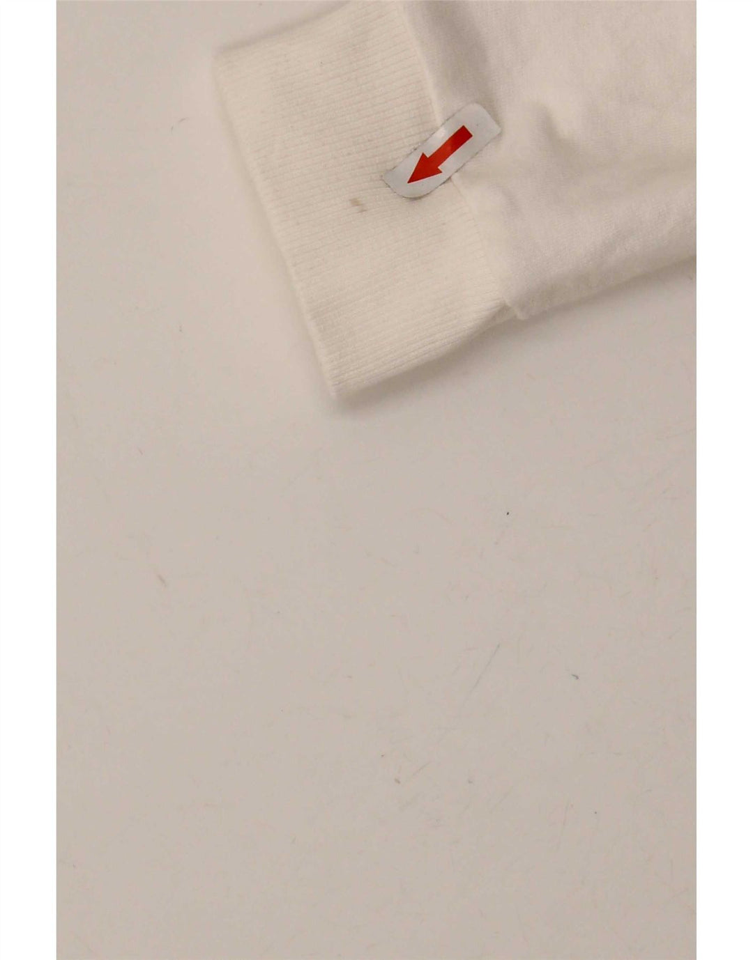 Zara Homme Trafaluc Graphic Sweatshirt Jumper Medium Blanc Colorblock