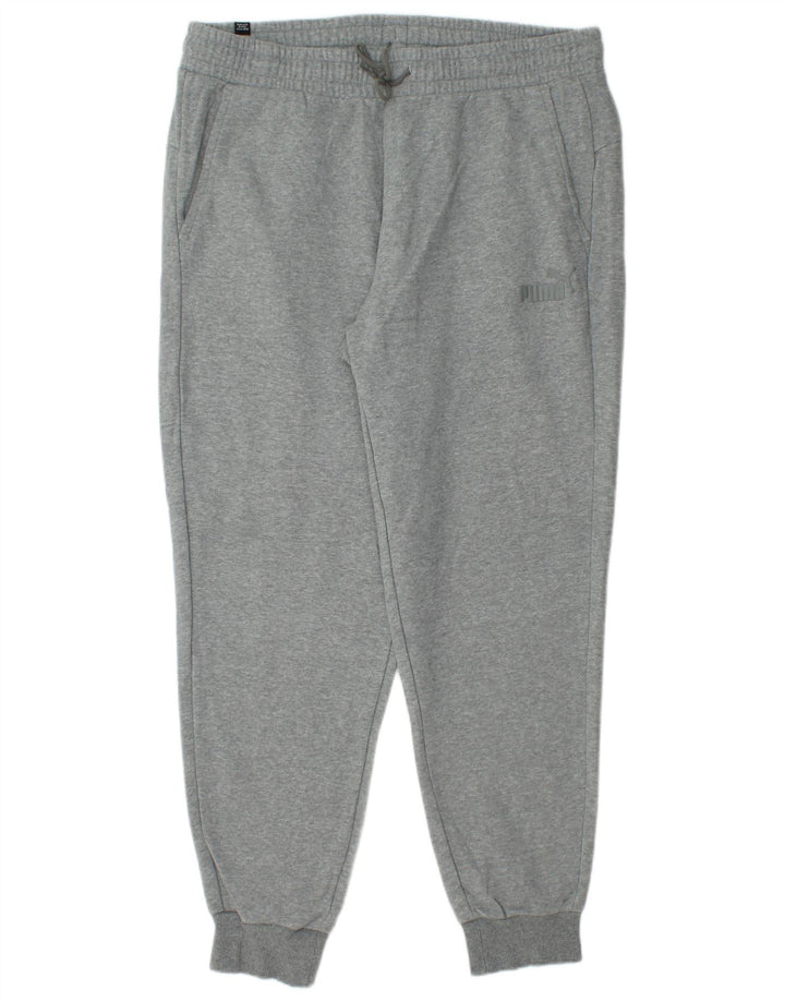 Puma Pantalon de Survêtement Joggers XL Gris Coton Homme
