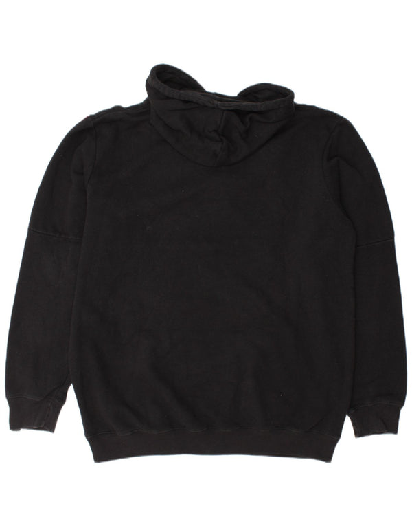 Lotto Pull à capuche graphique pour homme 2XL en coton noir