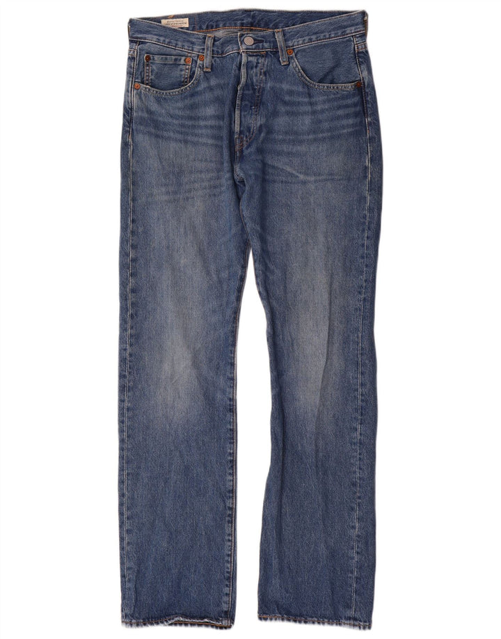 Levi's Jean Droit 501 Homme Bleu W30 L30 Coton