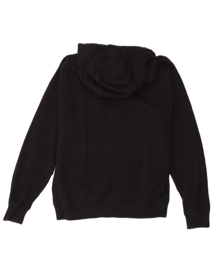 Nike Pull à capuche graphique en coton noir moyen pour homme