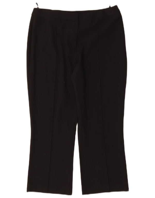 Marks & Spencer Pantalon court pour femme UK 14 Medium W30 L23 Noir
