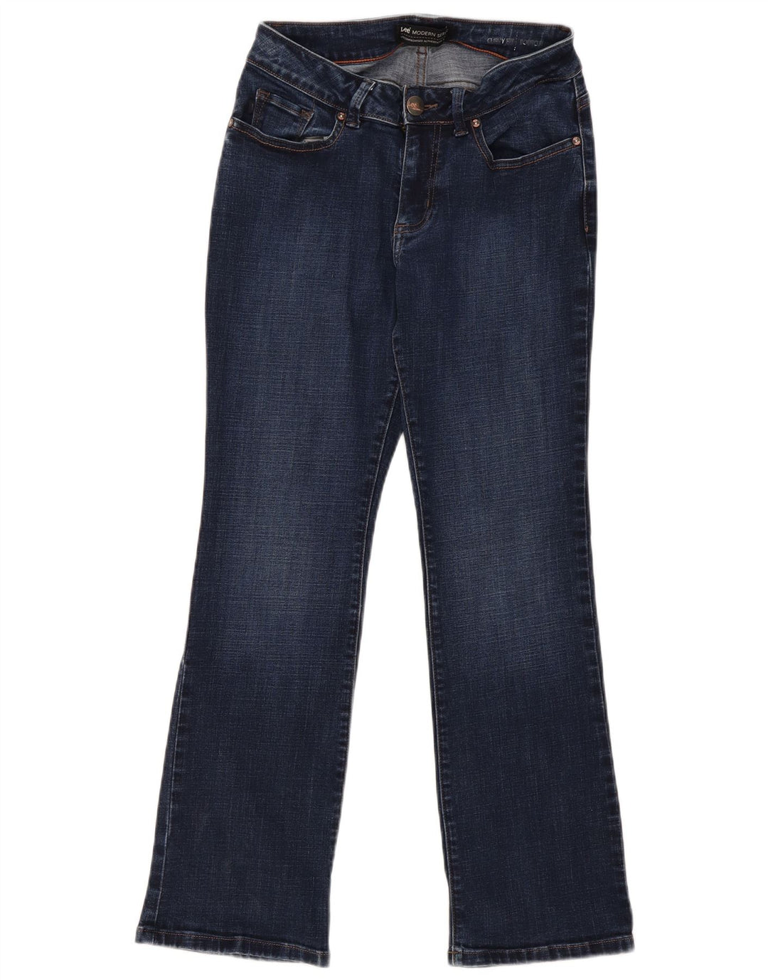 Lee Jean bootcut taille moderne pour femme, coupe courbée, US 6, moyen W28 L29, bleu