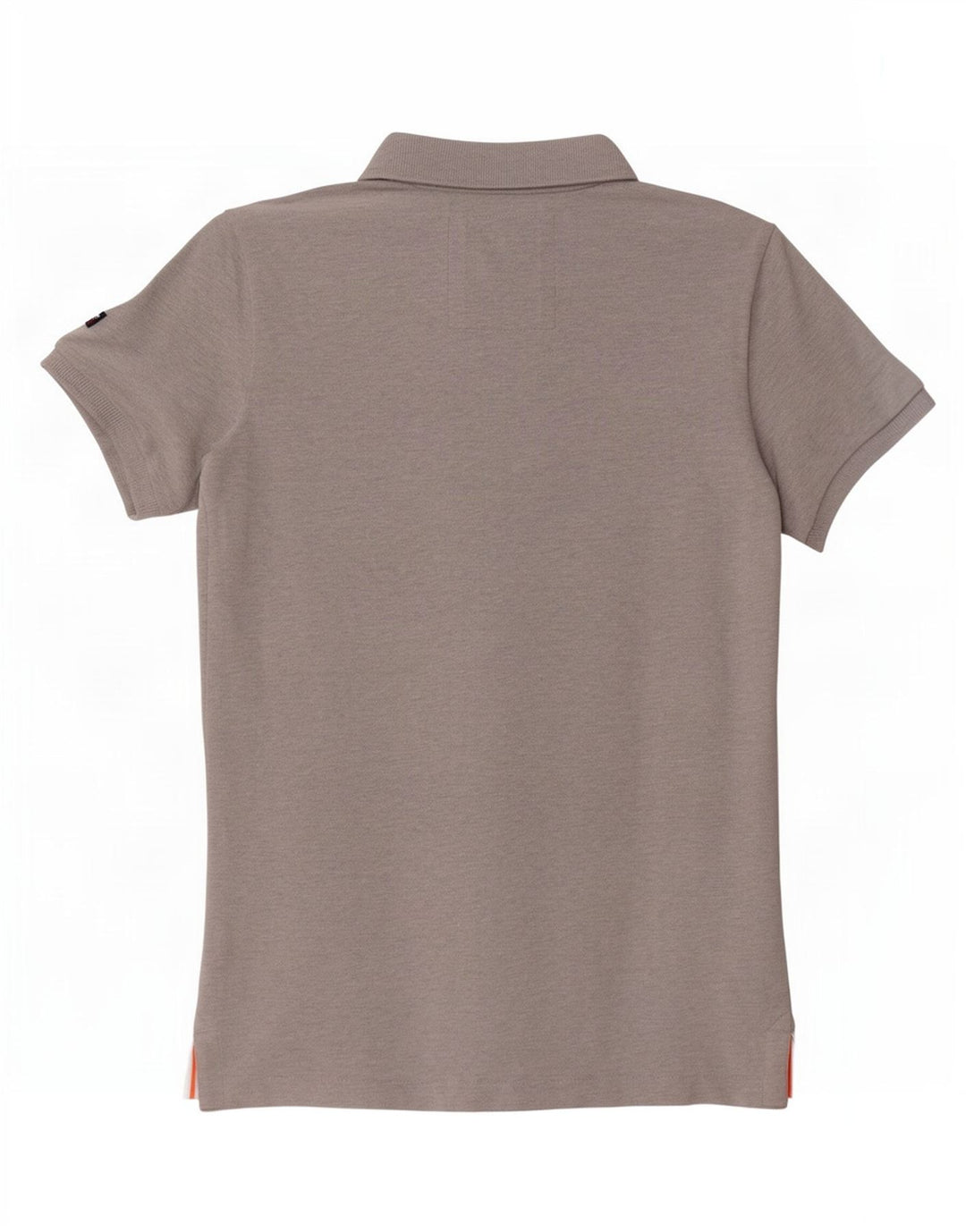 Superdry Polo Coupe Classique Homme Gris Moyen Coton