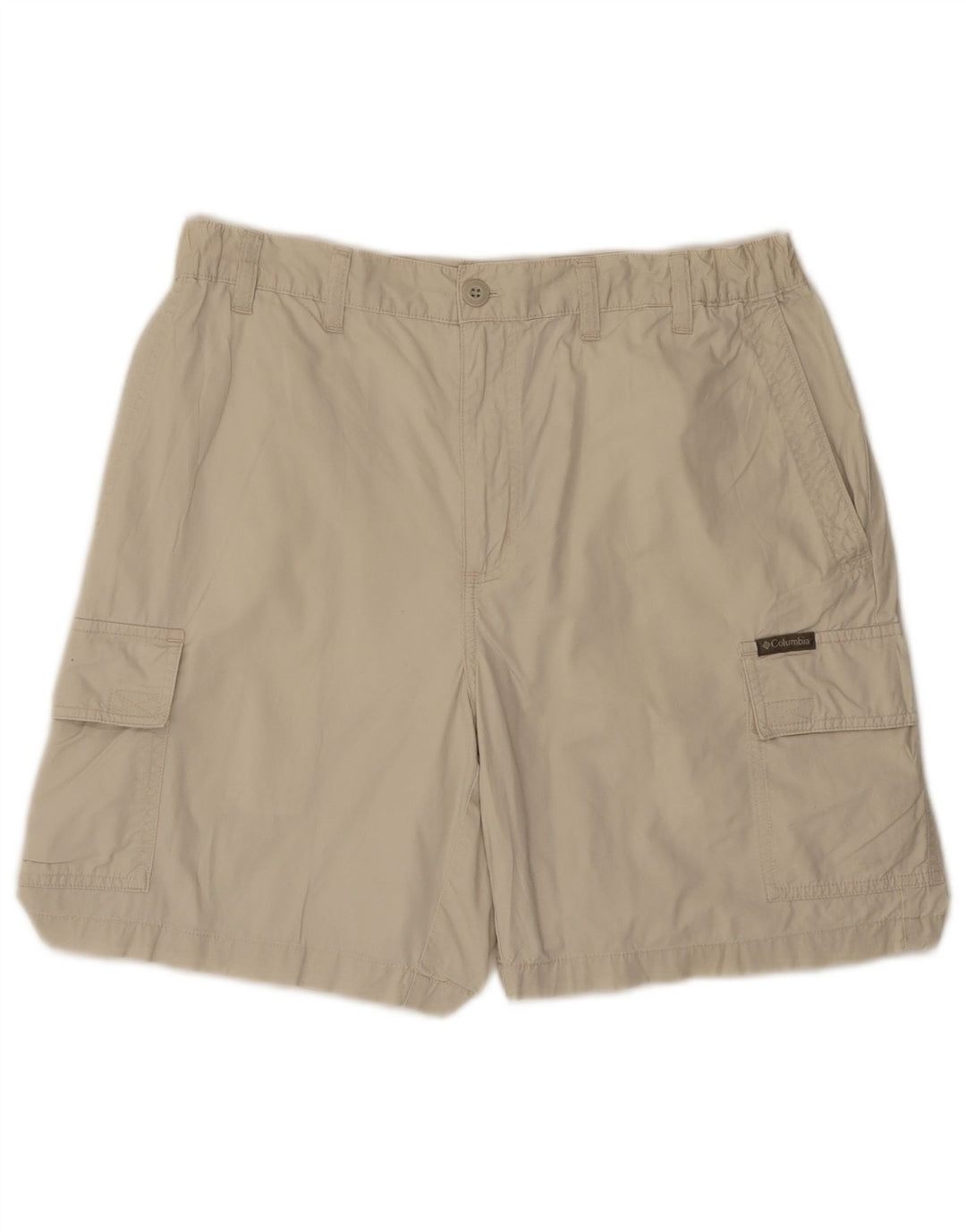 COLUMBIA Short Cargo Homme W32 Coton Beige Moyen