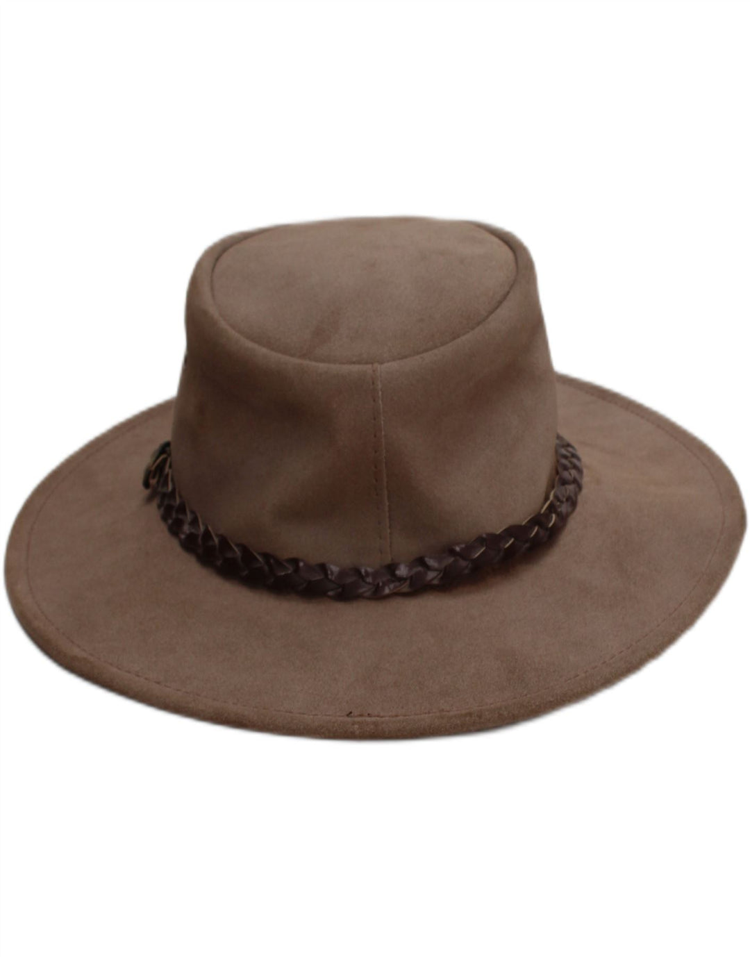 Jacaru Australia Chapeau de cowboy en daim pour homme Taille M/L Marron Western