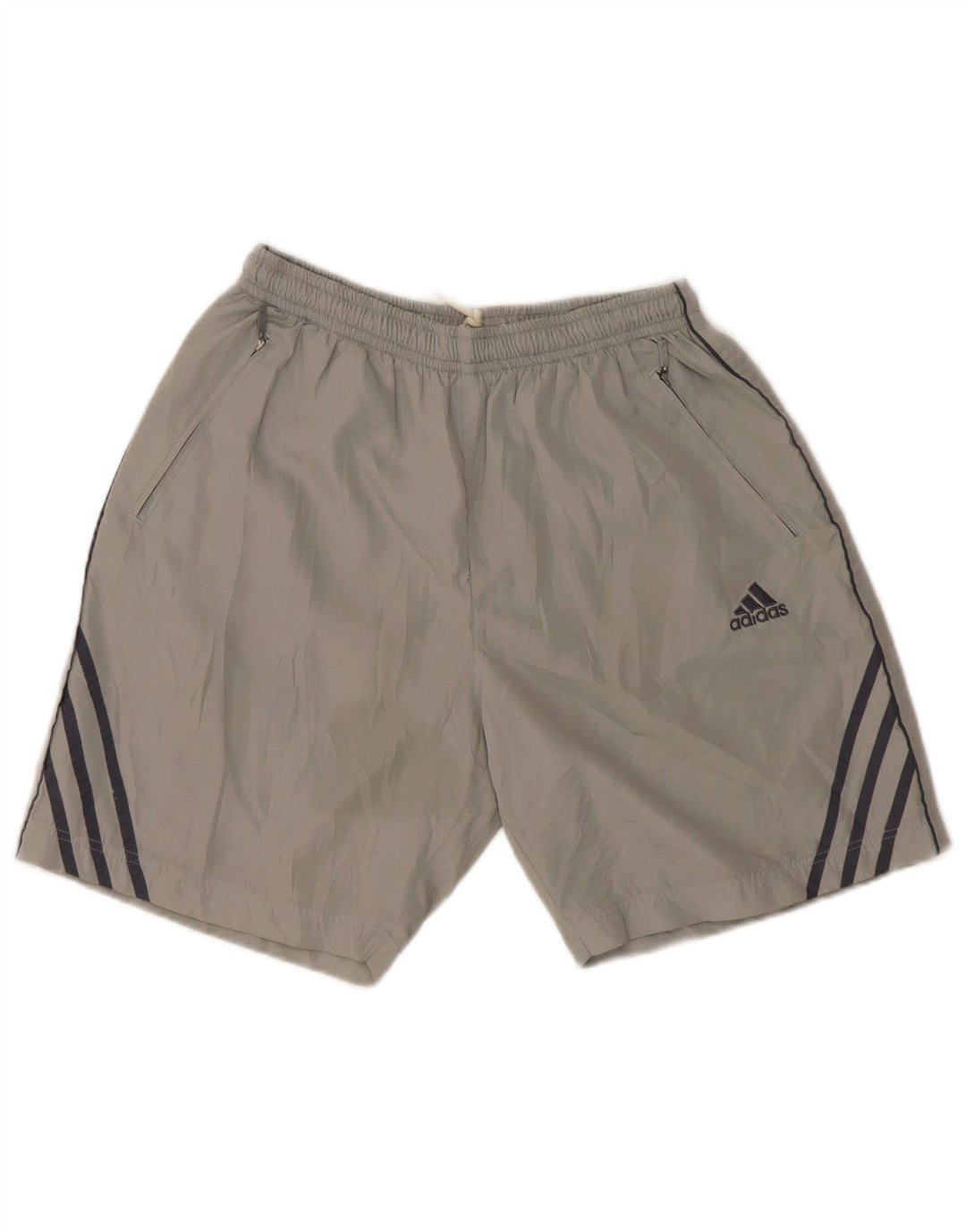 Adidas Short de sport pour homme UK 40/42 Gris moyen Polyester