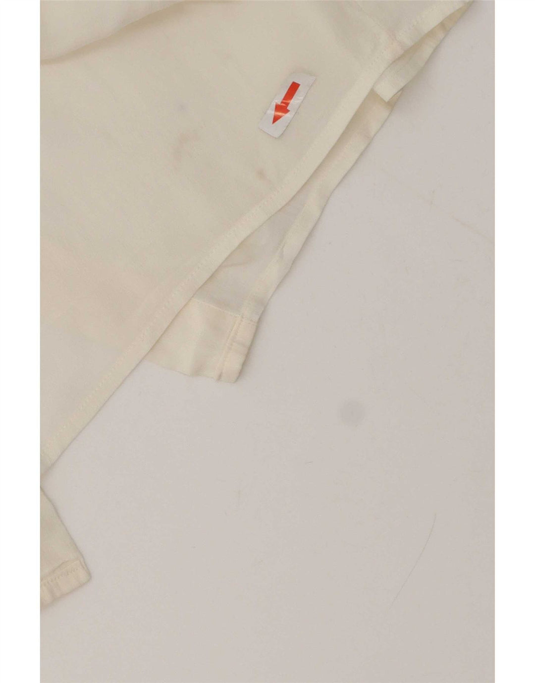 Arcadia Femme Chemisier IT 46 Large Acétate Blanc Cassé