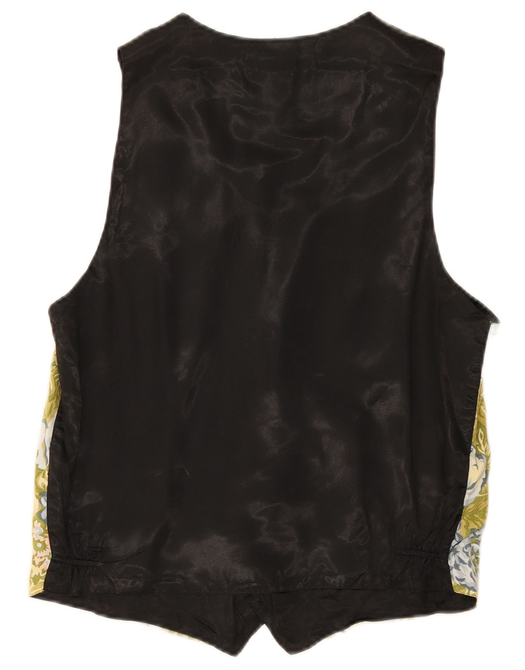 3K Gilet Homme Petit Vert Floral Coton