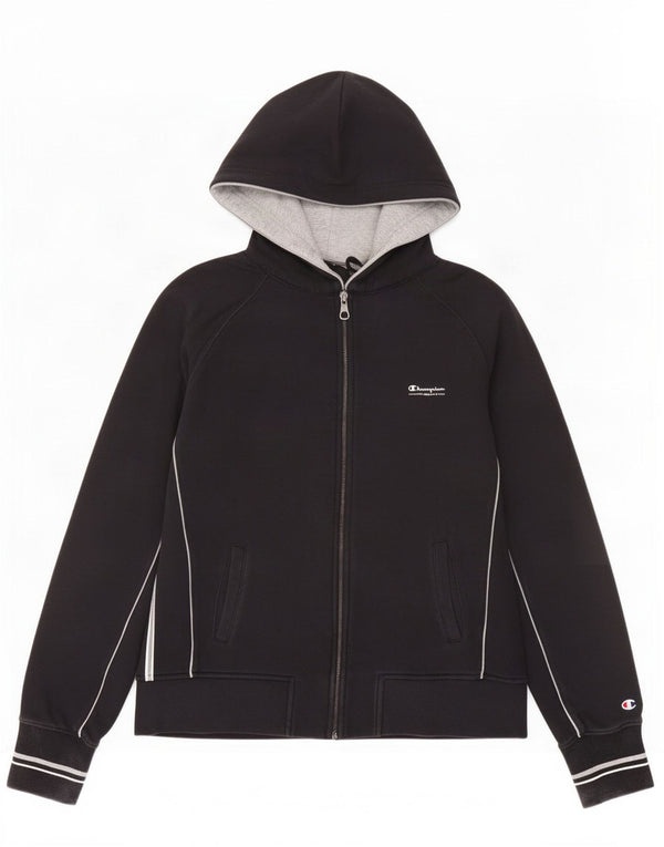 Champion Pull à capuche zippé Heritage Classics pour femme UK 18 XL Coton noir