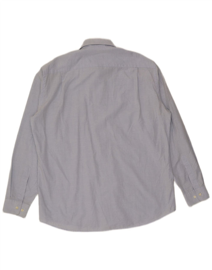 Hugo Boss Chemise Homme Taille 42 16 1/2 Grand Coton Bleu