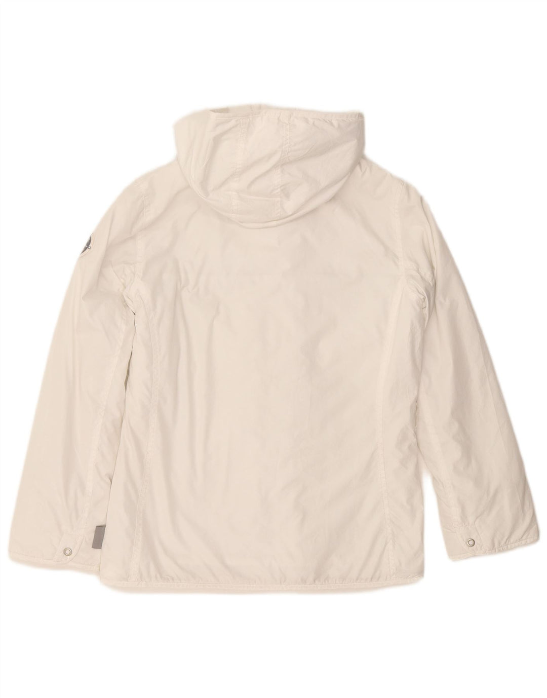 CHAMPION Veste coupe-vent à capuche pour fille 13-14 ans XL Blanc Polyester