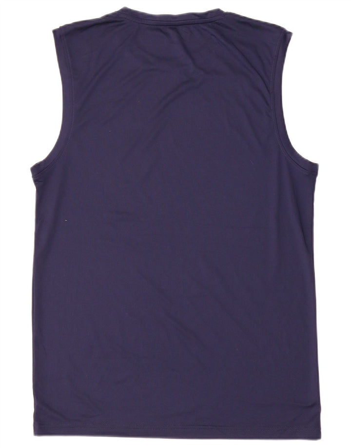 Nike Homme Dri Fit Débardeur Bleu Marine Moyen Polyester