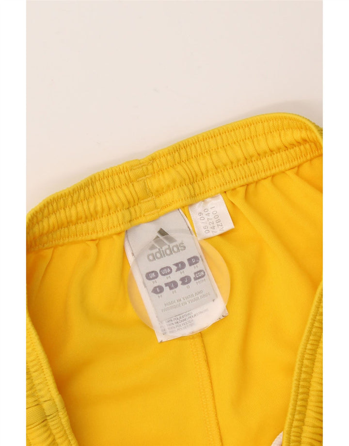 Adidas Short de Sport Graphique Garçon 11-12 Ans Jaune Moyen Polyester