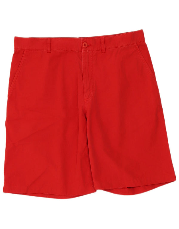 Sergio Tacchini Short Chino Homme IT 48 Medium W32 Rouge Coton