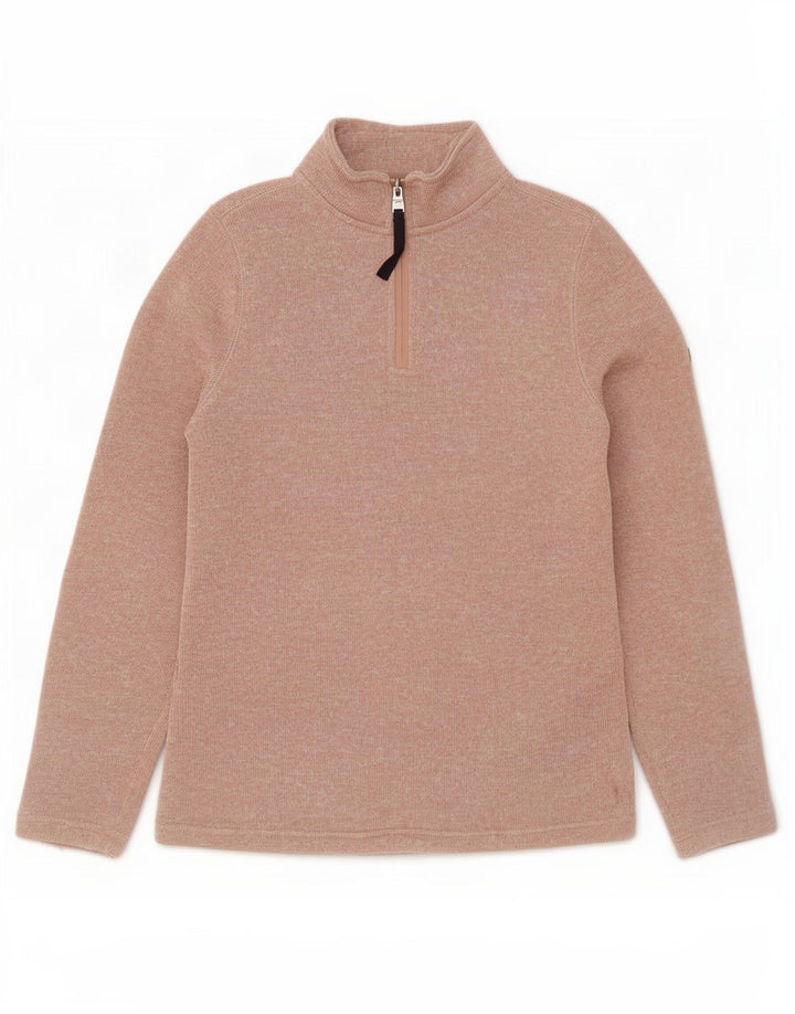 Tog 24 Sweat-shirt surdimensionné à col zippé pour femme UK 10 Petit Rose
