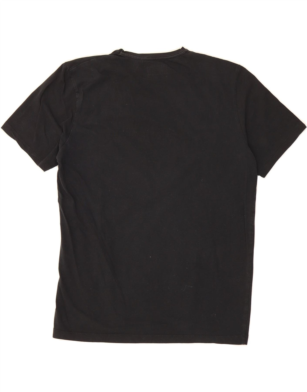 MASSIMO DUTTI Mens T-Shirt Top XL Black Cotton Vintage Massimo Dutti and Second-Hand Massimo Dutti from Messina Hembry 