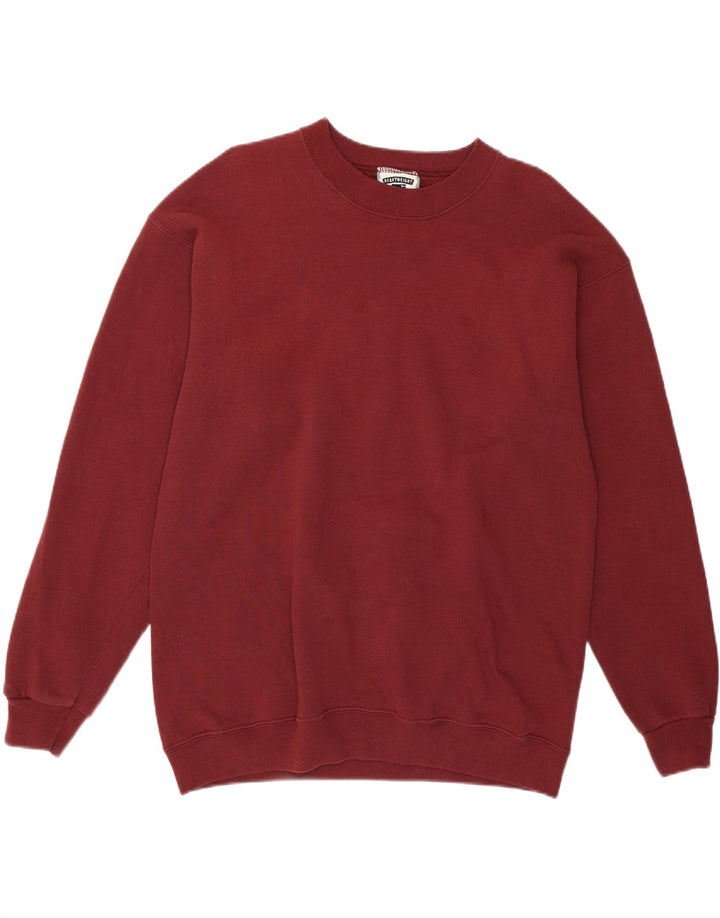 LEE Mens Sweatshirt Jumper Large Maroon Vintage Lee and Second-Hand Lee from Messina Hembry 