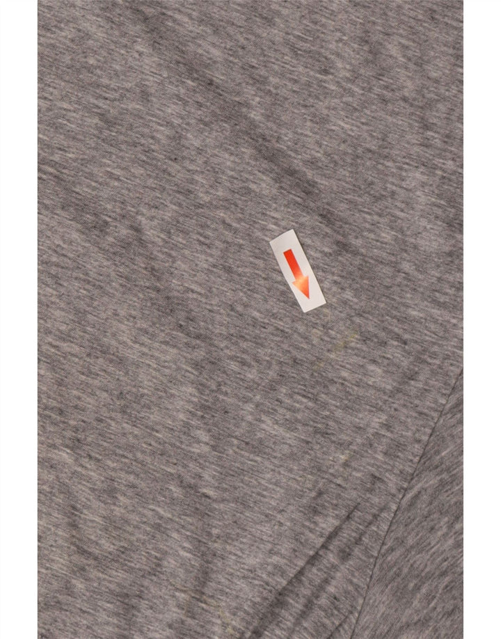 HUGO BOSS Hommes Graphic T-Shirt Top 2XL Gris Moucheté