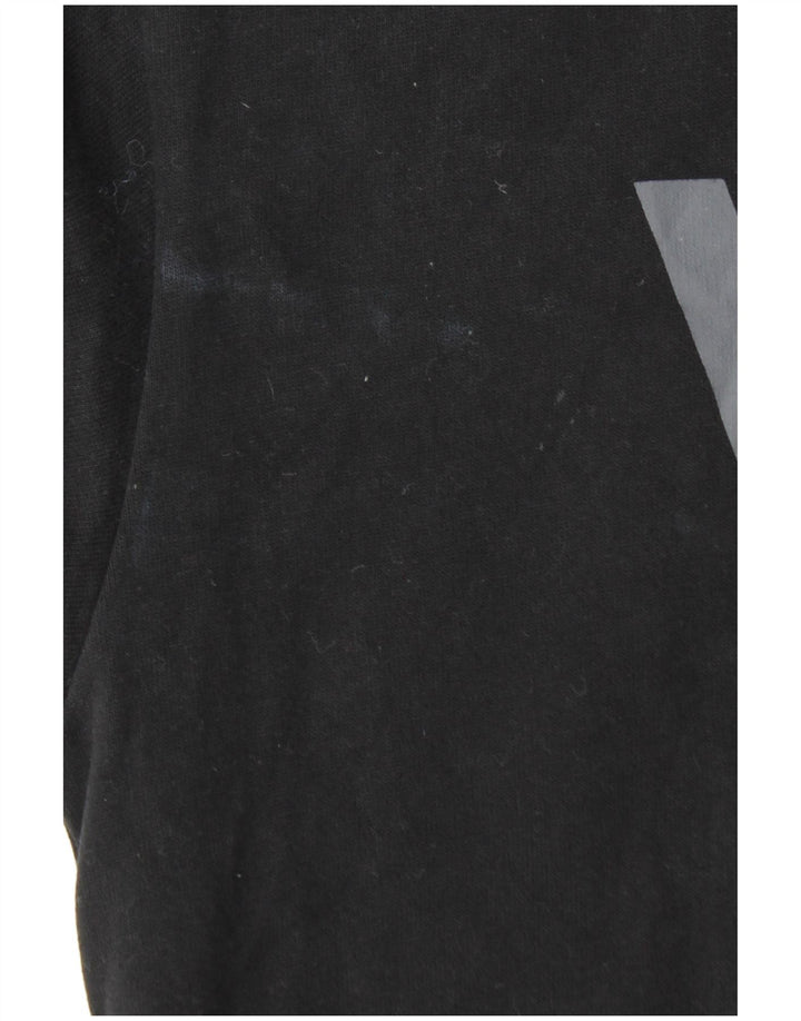 Vans Sweat-shirt graphique pour hommes, petit coton noir