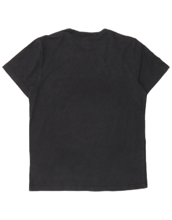 Champion T-Shirt Graphique Homme Petit Noir Coton