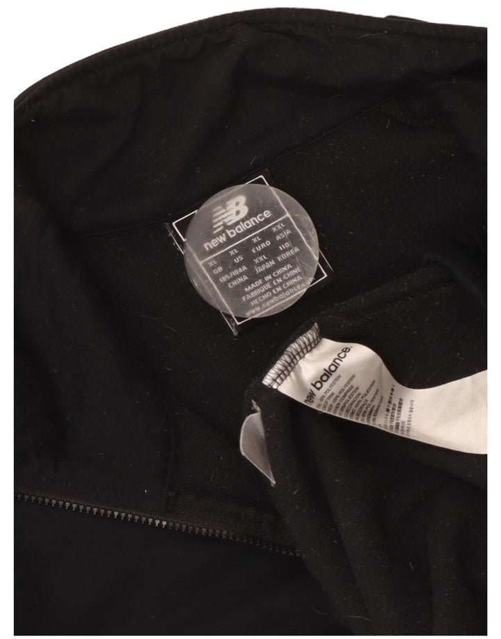 New Balance Liverpool Pull à col zippé pour homme Noir XL