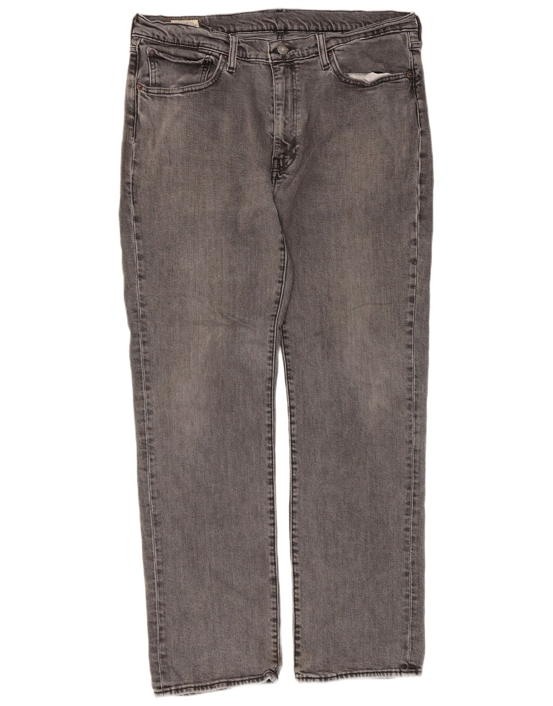 Levi's Jean Droit 514 Homme W36 L32 Gris Coton Classique