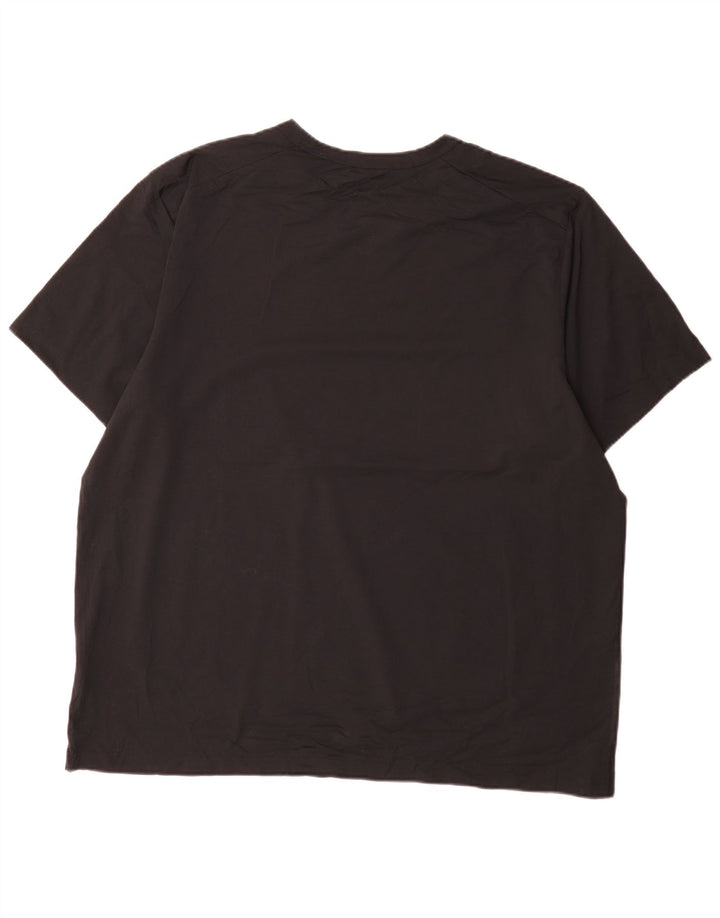Nike Hommes Dri Fit T-Shirt Haut 2XL Noir Polyester