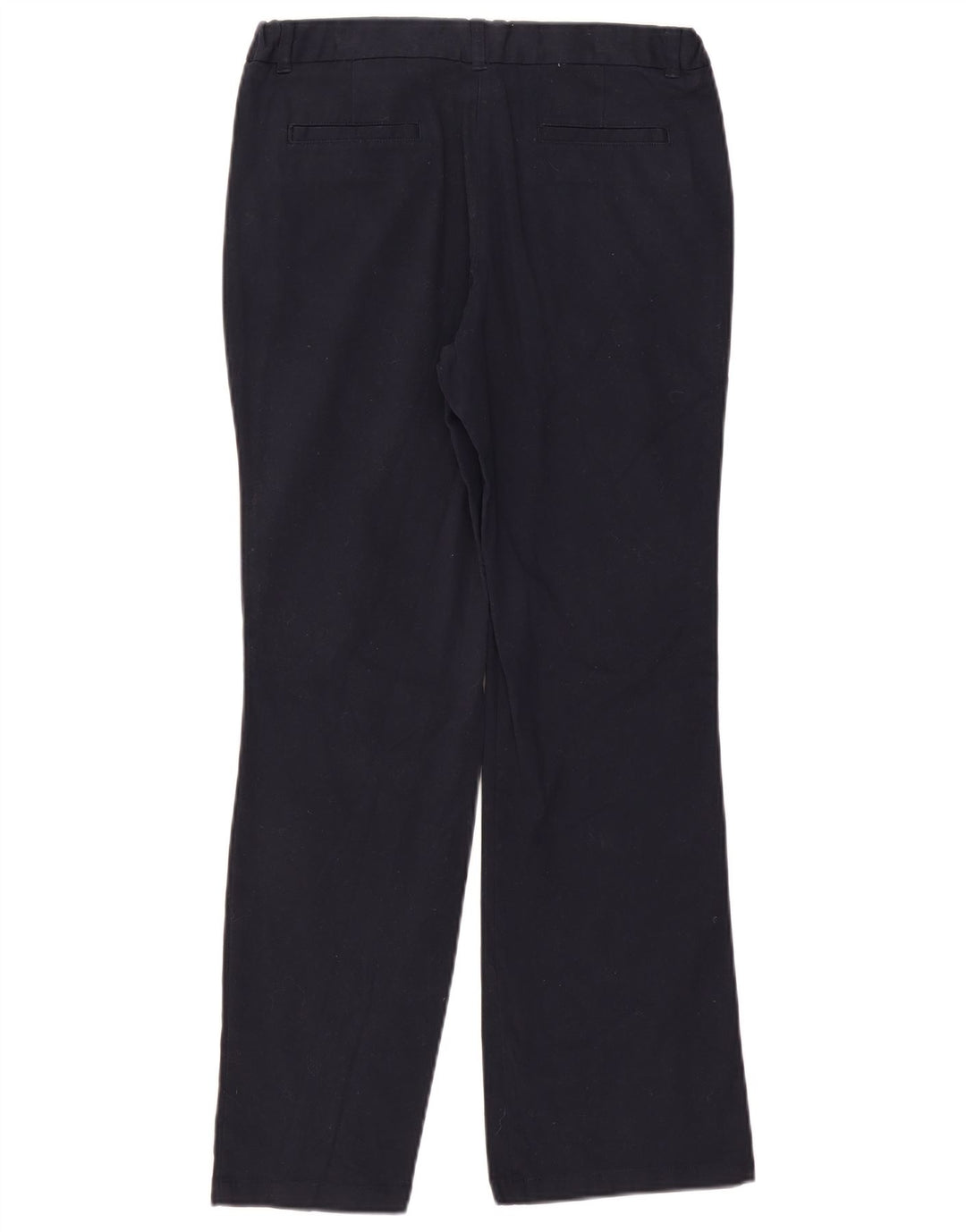 IZOD Pantalon Chino Droit Garçon 15-16 ans W30 L29 Bleu Marine Coton