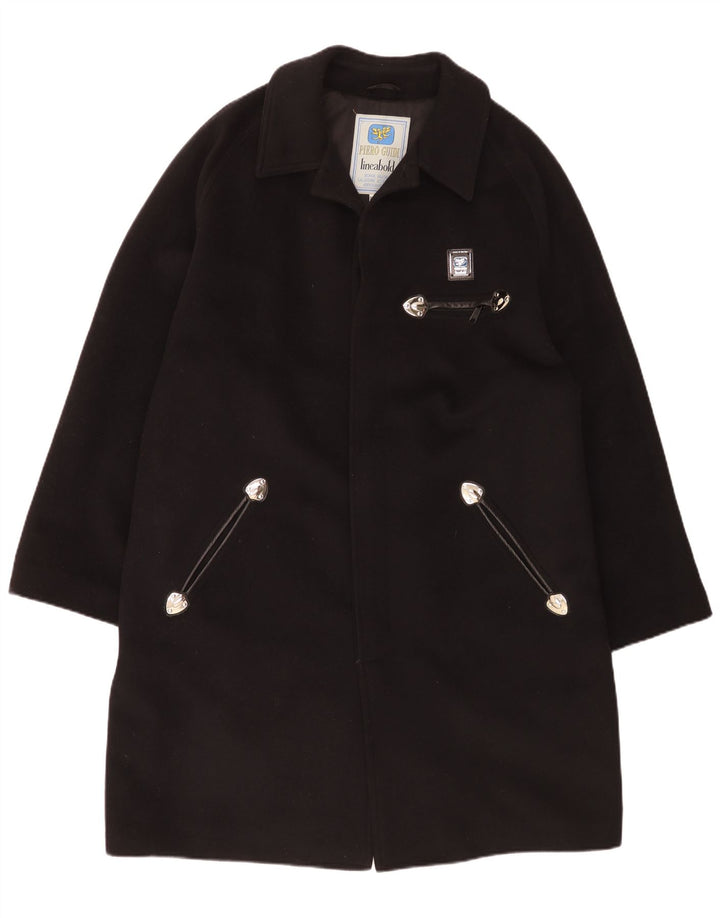 Piero Guidi Manteau Homme UK 44 2XL Laine Noire