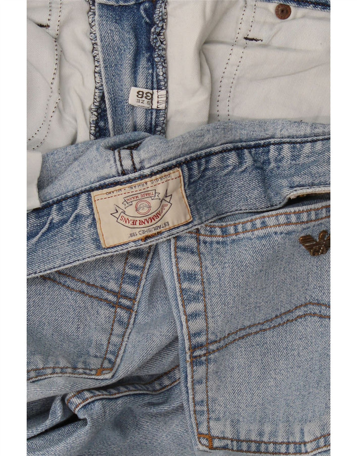 Armani Jean Fuselé W36 L33 Homme Bleu