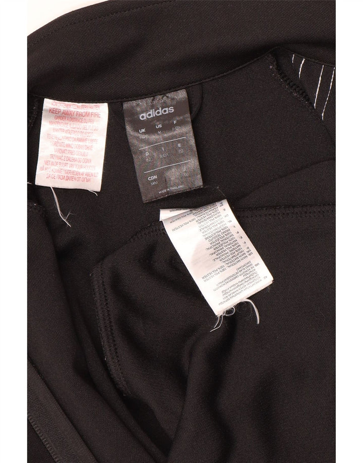 Veste de survêtement Adidas Climalite Garçon 11-12 ans Noir Polyester