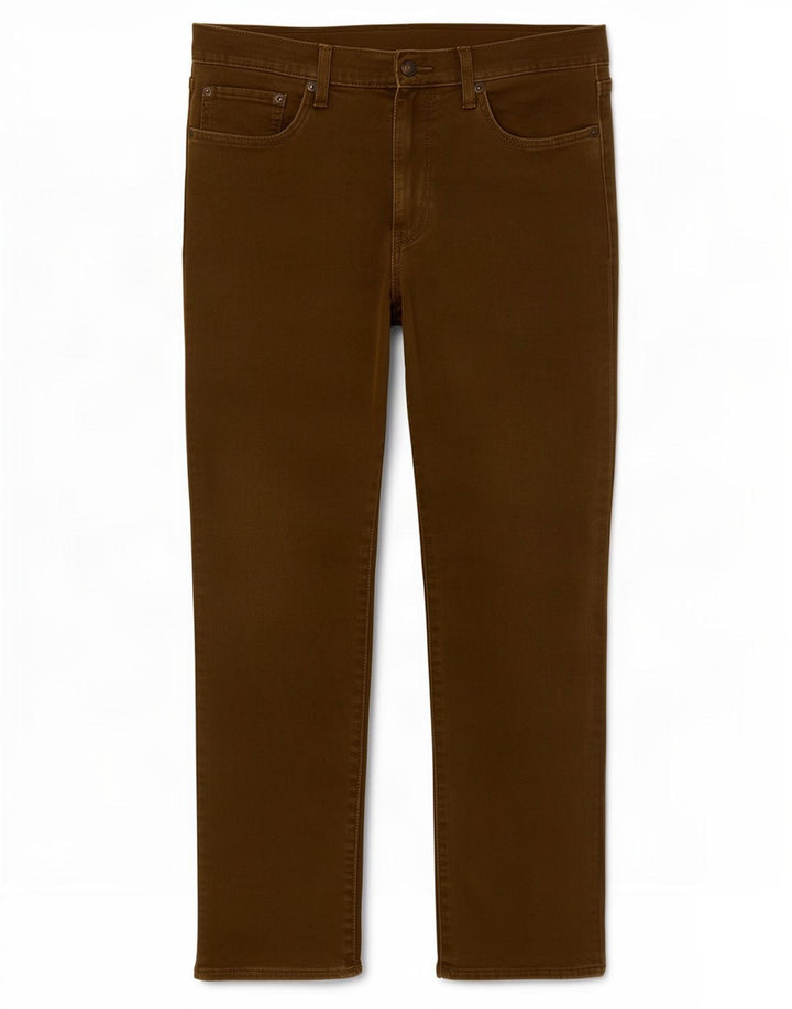 Levi's Jean Slim 511 Homme Kaki Coton W34 L32