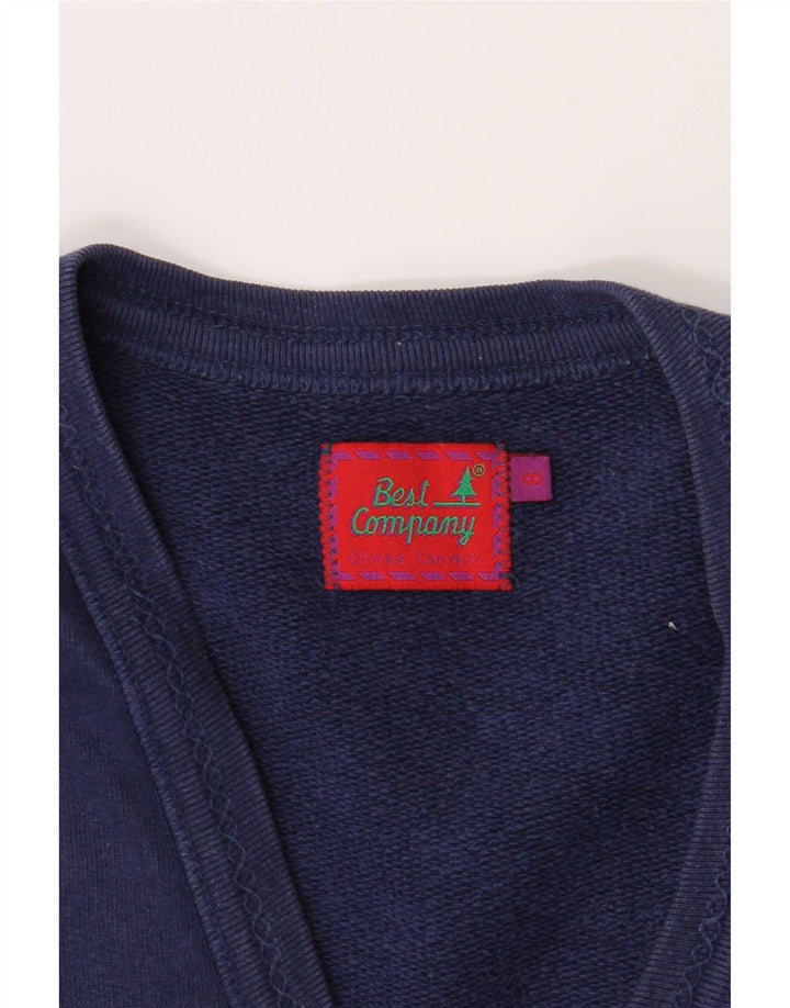Best Company Veste de survêtement pour homme Taille S Bleu marine
