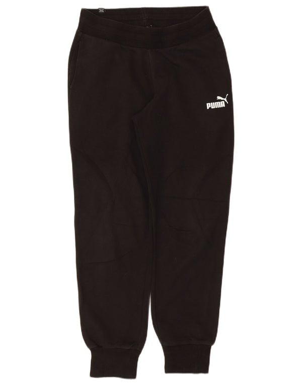 Puma Pantalon de survêtement pour femme Joggers UK 6 XS Noir Coton