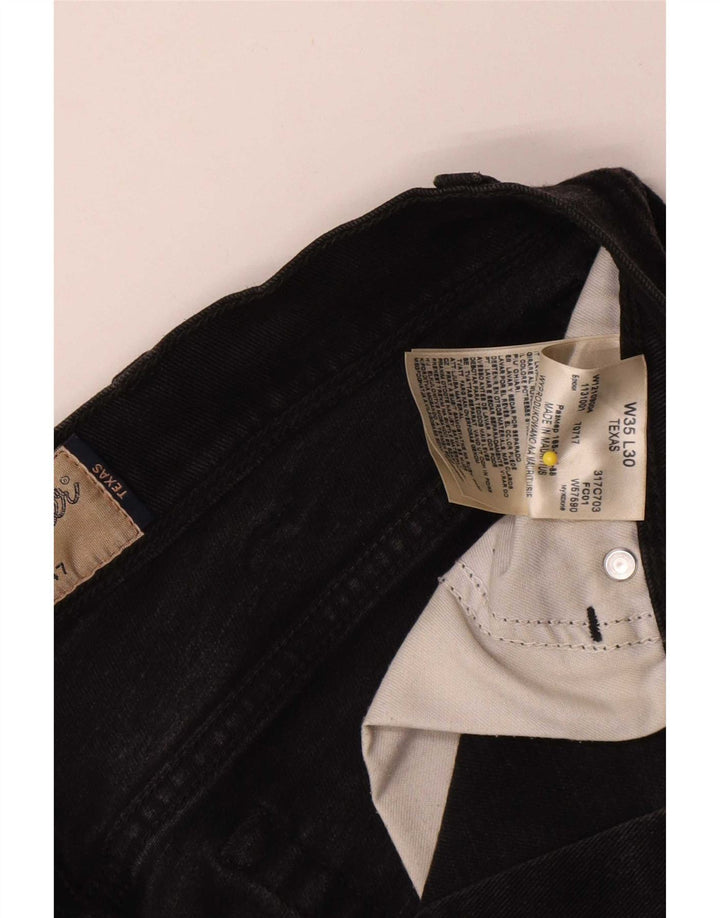 Wrangler Jean Droit Texas Homme W35 L30 Noir Coton