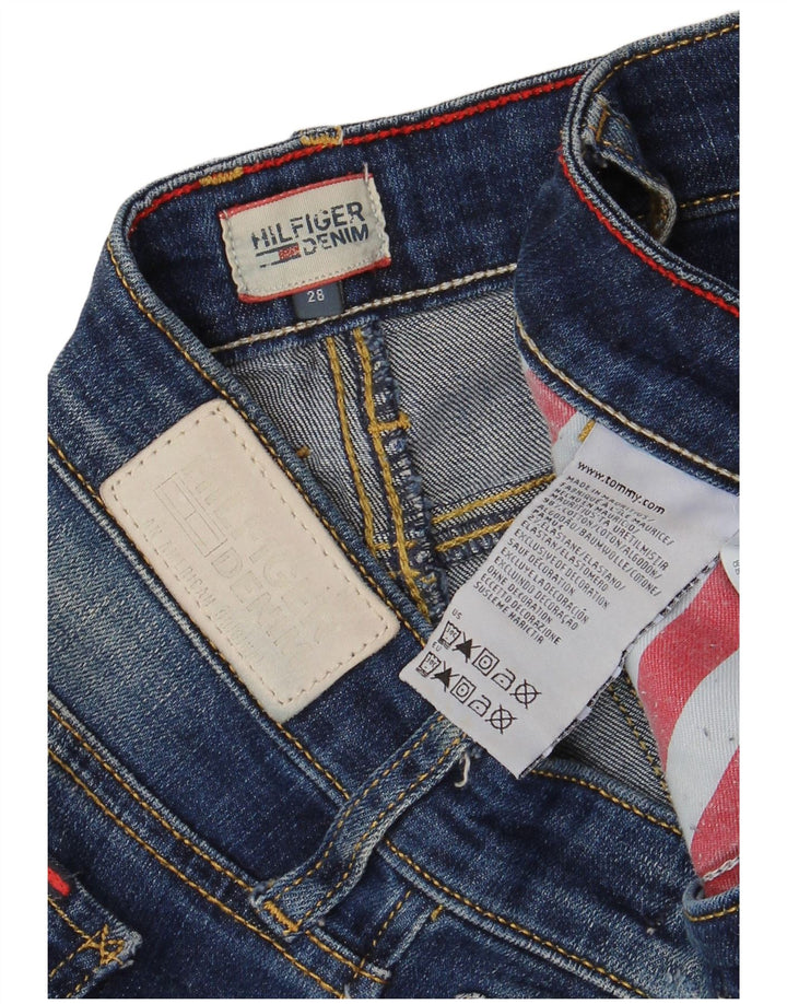 Tommy Hilfiger Short en jean W28 pour femme en coton bleu moyen