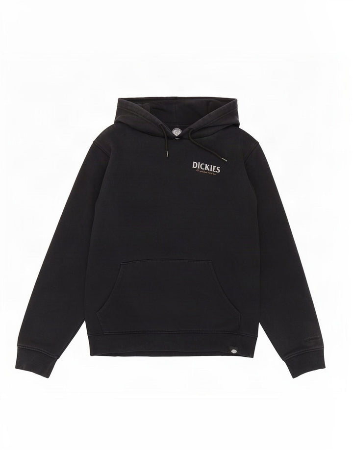 Dickies Pull à Capuche Graphique Homme Noir Moyen Coton
