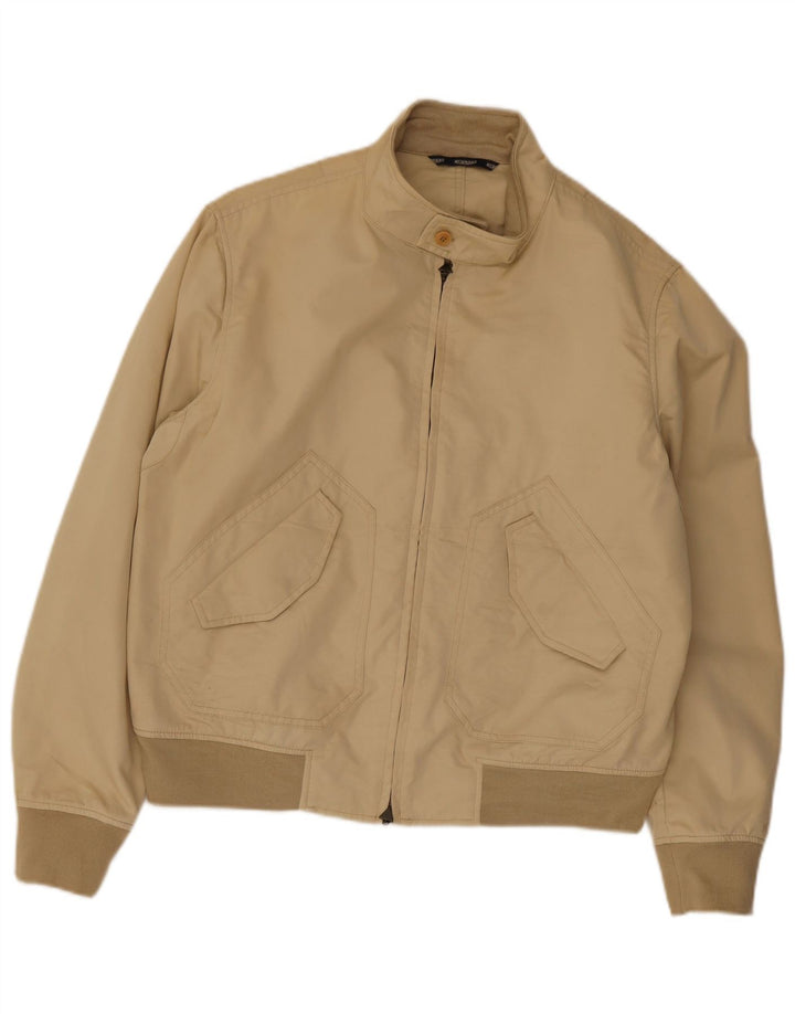 Jeckerson Veste Bomber Homme UK 42 XL Coton Beige