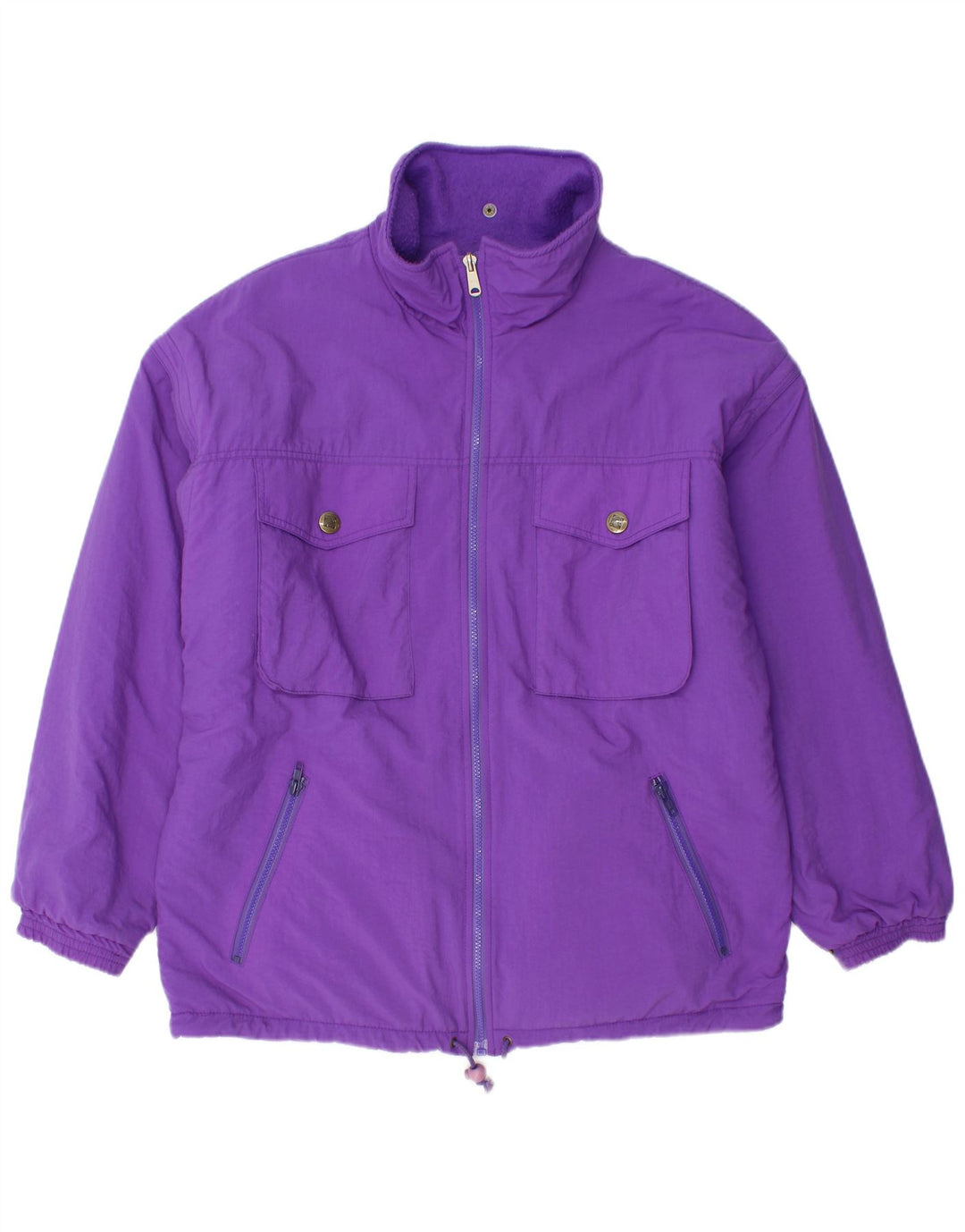 VINTAGE Veste réversible homme UK 42 XL Violet