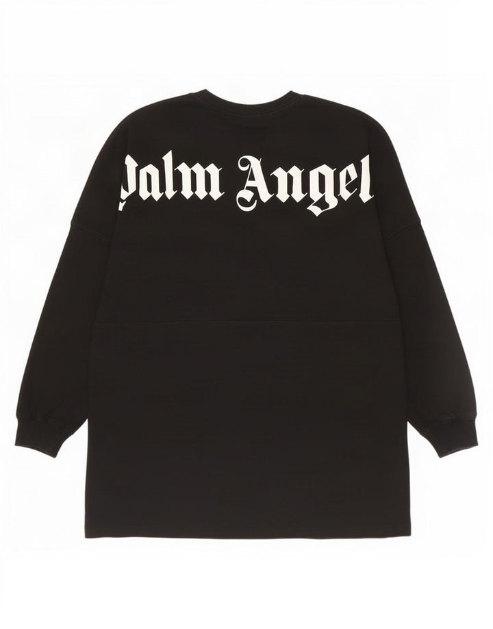 Sweat-shirt graphique pour femme UK 46 Large Noir Polyester