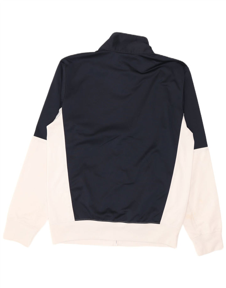 Champion Veste de Survêtement Graphique Homme Bleu Marine Moyen Colourblock