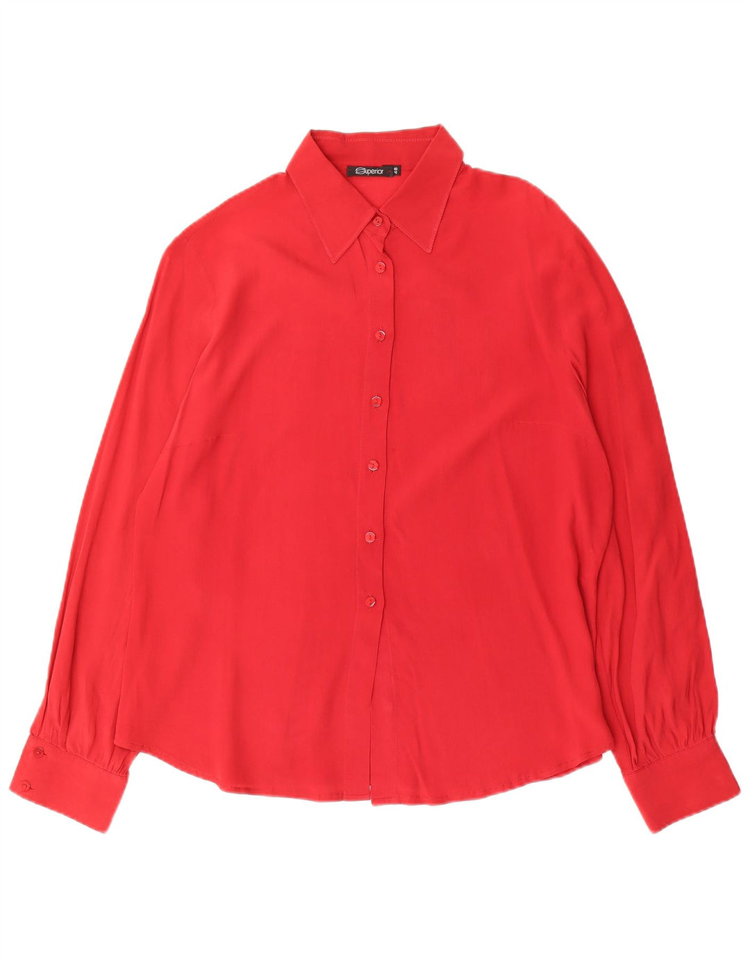 Chemisier Femme Superior IT 48 XL Soie Rouge