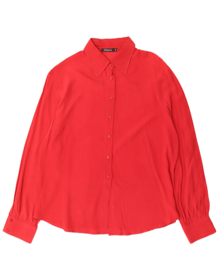 Chemisier Femme Superior IT 48 XL Soie Rouge