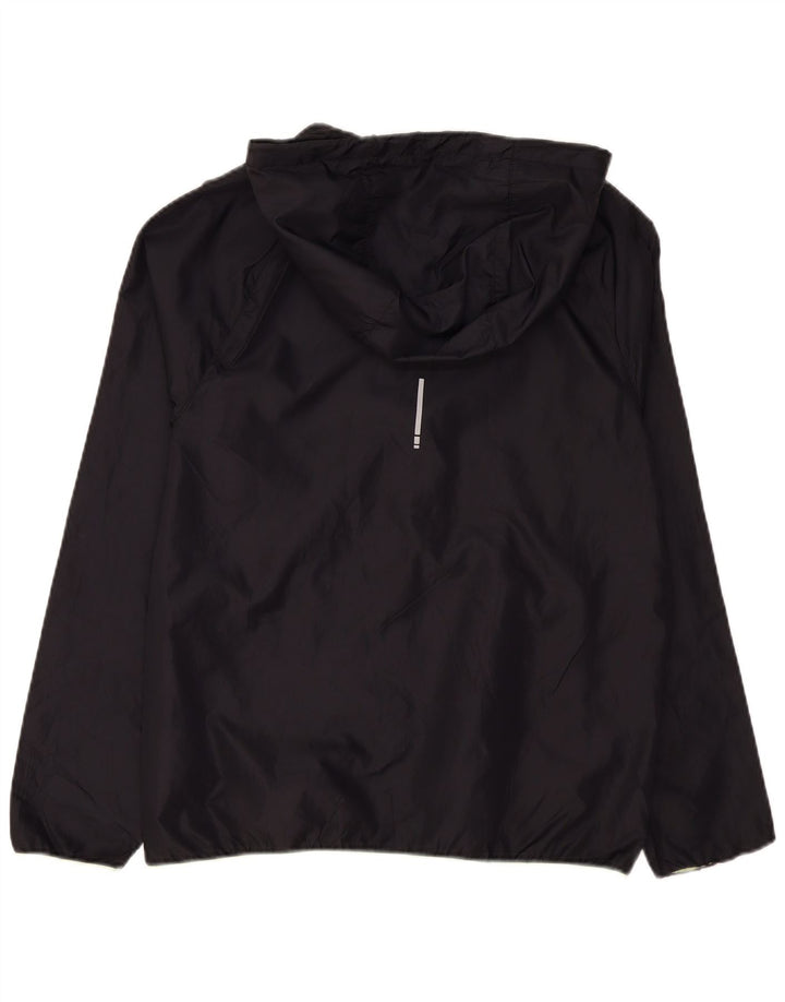 Lotto Veste de survêtement à capuche pour homme Noir moyen Polyester