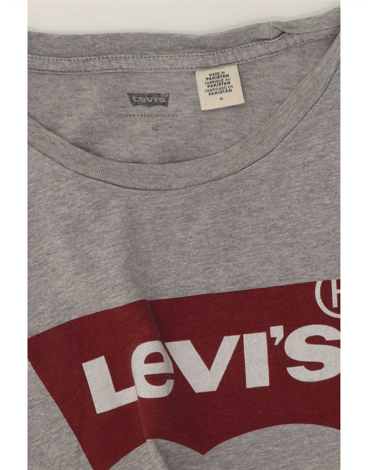 Levi's Tee-Shirt Graphique Homme Gris Moyen