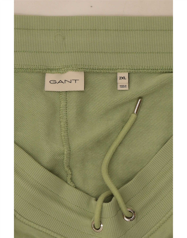 Gant Short de Sport Homme 2XL Vert Coton