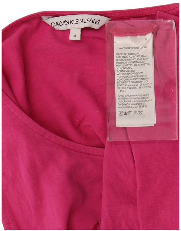 Tommy Hilfiger Polo à manches 3/4 pour femme UK 12 Coton turquoise moyen