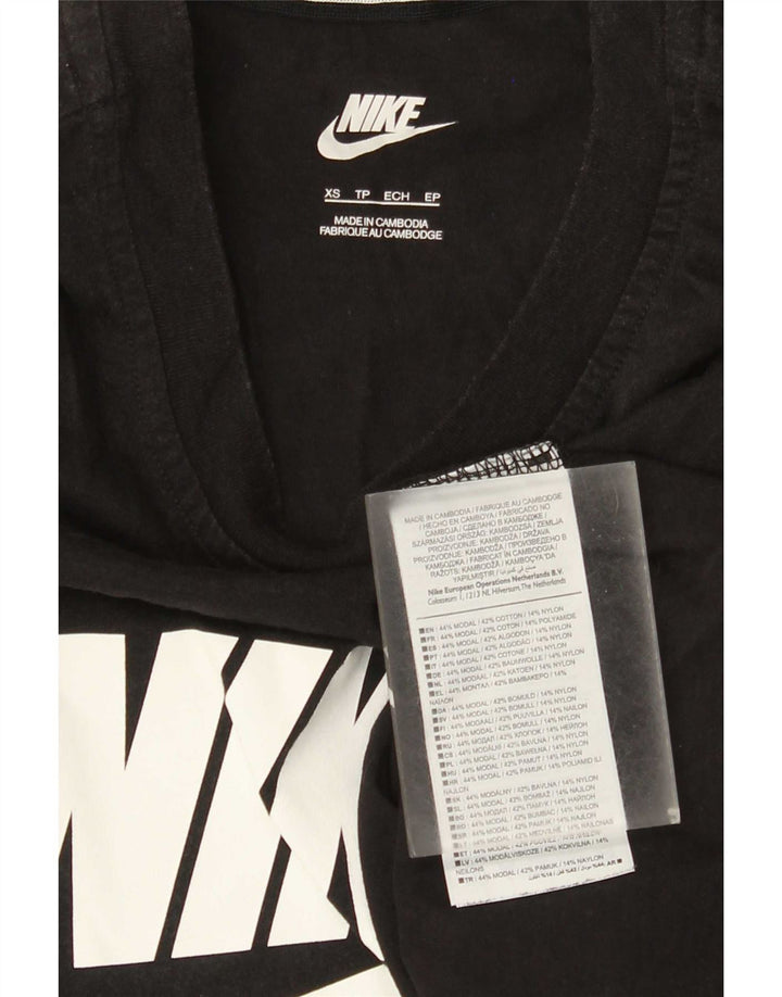Nike Débardeur graphique pour homme XS Noir Modal